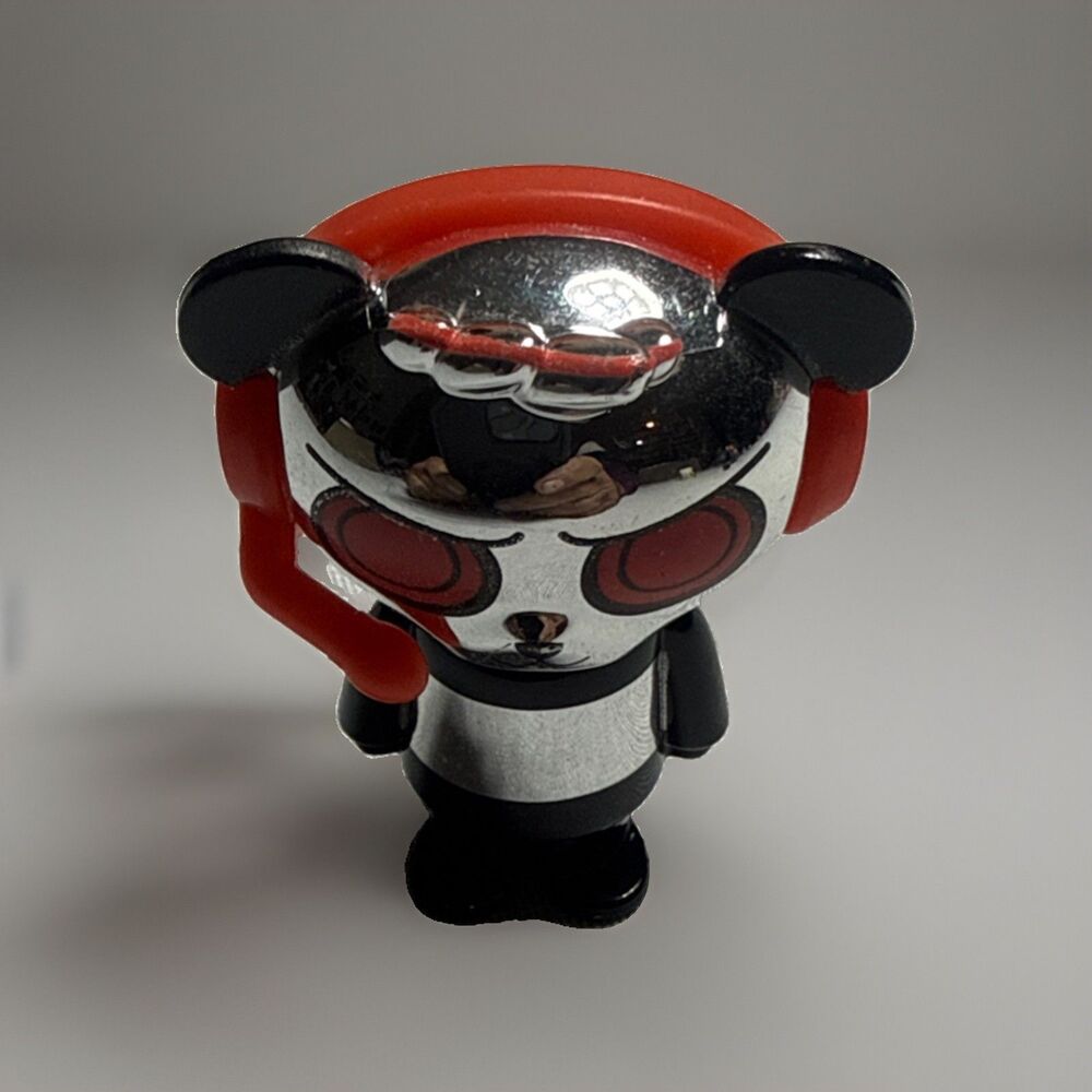 Ryan's World Mystery Microverse Series 2 Silver Robo Combo Panda 2" Figure